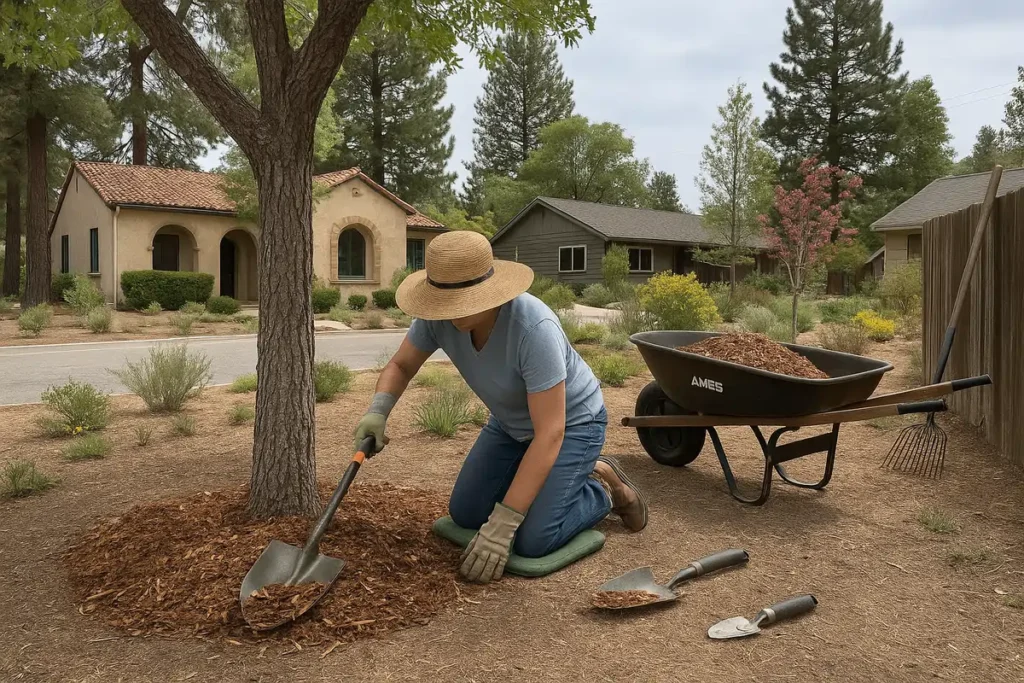 Fruit tree fertilization service in Yucaipa, CA, enhancing growth and increasing harvest yields.